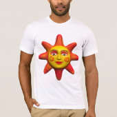 サン顔 Tシャツ (正面)