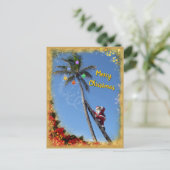 サン飾タズパームツリー シーズンポストカード (スタンド正面)