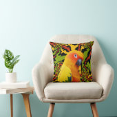 サン鮮やかカラフルチュアオウム クッション (椅子)