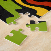 サン鮮やかカラフルチュアオウム ジグソーパズル (側面)