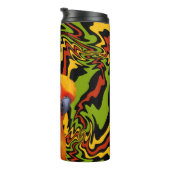 サン鮮やかカラフルチュアオウム タンブラー (回転右)