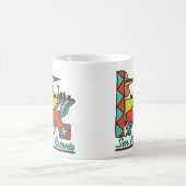 サン・アントニオの写実的なコーヒー・マグ コーヒーマグカップ (中央)