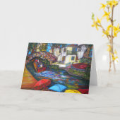 サン・アントニオの挨拶状 カード (黄色い花)