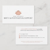 サン・アントニオの誕生のためのカスタムな名刺 名刺 (正面/裏面)