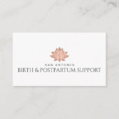 サン・アントニオの誕生のためのカスタムな名刺 名刺 (正面)