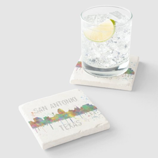 サン・アントニオテキサス州のスカイライン ストーンコースター (横)