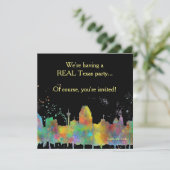 サン・アントニオテキサス州のスカイライン 招待状 (スタンド正面)