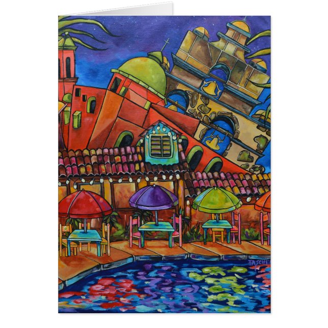 サン・アントニオ都心のカード (正面)