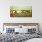 サン・アントニーの秋, c.1887 (キャンバス上の油) キャンバスプリント (インサイチュ (寝室))