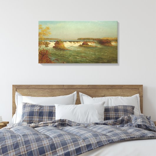 サン・アントニーの秋, c.1887 (キャンバス上の油) キャンバスプリント (インサイチュ (寝室))