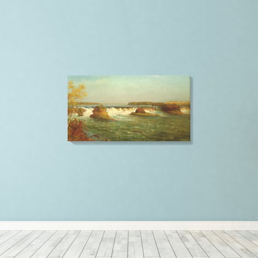 サン・アントニーの秋, c.1887 (キャンバス上の油) キャンバスプリント (インサイチュ (ウッドフロア))