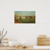 サン・アントニーの秋, c.1887 (キャンバス上の油) ポスター (キッチン)