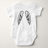 サン・イン・トレーニング ベビーボディスーツ (裏面)