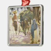 サン・ゲーブリエル、メキシコの市日 メタルオーナメント (左)