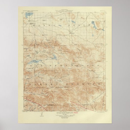 サン・ゴルゴニオ・クワドラングルとサン・アンドレアス・リフト ポスター (正面)