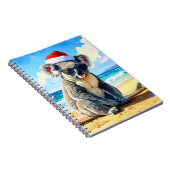 サン&サーフコアラSanta Hatオーストラリアのクリスマス ノートブック (右側)