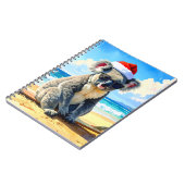 サン&サーフコアラSanta Hatオーストラリアのクリスマス ノートブック (左側)