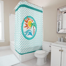 サン&サーフストライプの縁ど,