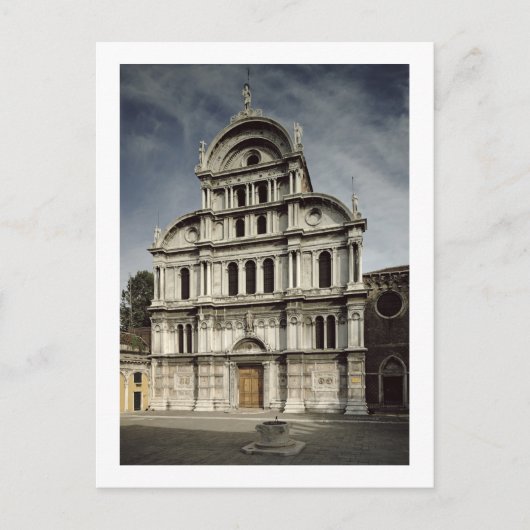 サン・ザカリア教会1480年~1500年(写真) ポストカード (正面)