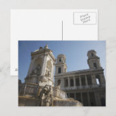 サン・シュルピス教会 ポストカード (正面/裏面)