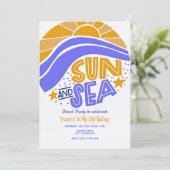 サン＆シー ビーチパーティー ご招待 招待状 (スタンド正面)