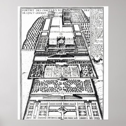 サン=ジェルマン – アン – レイの新シャトー， 1614 (en) ポスター (正面)