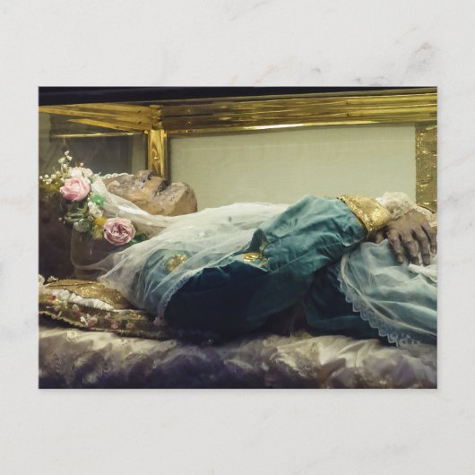 サン・ジタ・シタ・チタのミイラ化体 ポストカード (正面)