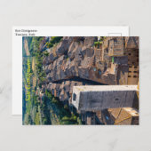 サン・ジミニャーノの街並み、トスカーナ ポストカード (正面/裏面)