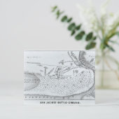 サン・ジャキントの戦いの基本計画 ポストカード (スタンド正面)