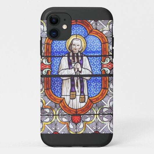 サン・ジャン・ヴィアンネイ プレミアム ソウル ガイド アート プリント Case-Mate iPhoneケース (裏面)