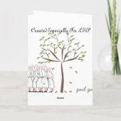 サン・ジュージュ・ジャンの修道女アートカード- 白紙の内部 カード (裏面)