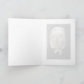 サン・ジュージュ・ジャンの修道女アートカード- 白紙の内部 カード (内部)