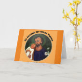 サン・ジョセフ カード (黄色い花)