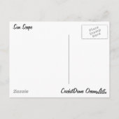 サン スケープ - クリケットダイアン オーシャン アート プロダクツ ポストカード (裏面)