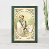 サン・セザール・ド・ビュス (SLE 001) からの挨 カード (正面)