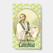 サン・セザール・ド・ビュス (SLE 001) バッジ (裏面)