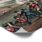 サン・セバスチャンの包囲、トーマス刻印 ポスター (角)