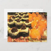 サン・セバスチャンの美味しい品種 ポストカード (正面/裏面)