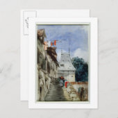 サン=タマン教会、ルーアン（水彩、ボディカラー、鉛筆） ポストカード (正面/裏面)