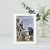 サン=タマン教会、ルーアン（水彩、ボディカラー、鉛筆） ポストカード (スタンド正面)