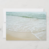 サン・ダラー 結婚式の写真 ありがとうカード 招待状 (裏面)