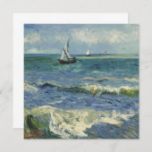 サン・テ・マリー・ド・ラ・メールでの海景 (正面/裏面)