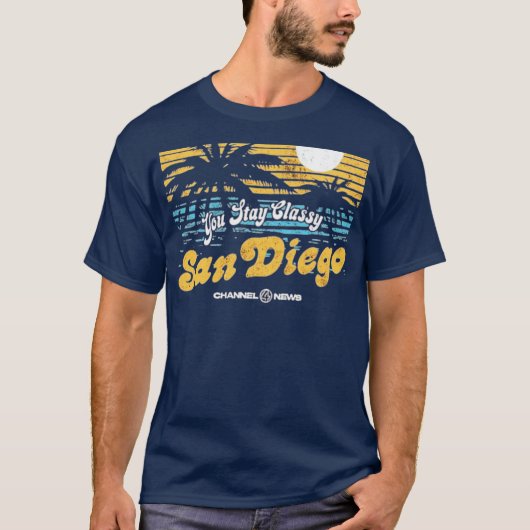 サン・ディエゴ、あなたのクラシックさはそのままに Tシャツ (正面)