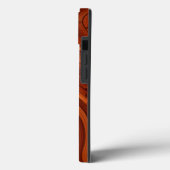 サン デッキ - 赤い木の松の節 Case-Mate iPhoneケース (裏面 / 左)