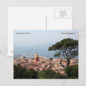 サン・トロペス，フランス，写真オラ… ポストカード (正面/裏面)