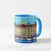 サン=トロペス・マグのカラーby Lisa Lorenz マグカップ (正面右)