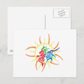 サン・ドラゴン ポストカード (正面/裏面)