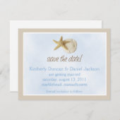 サン ドル & スターフィッシュ Save the Date セーブザデート (正面/裏面)