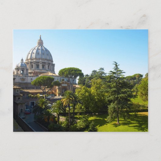 サン・ピエトロ大聖堂、バチカン市国、ローマ、イタリア ポストカード (正面)