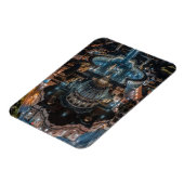 サン・ピーターズ・バシリカ・アンド・スクエアアット・ナイト マグネット (左側)